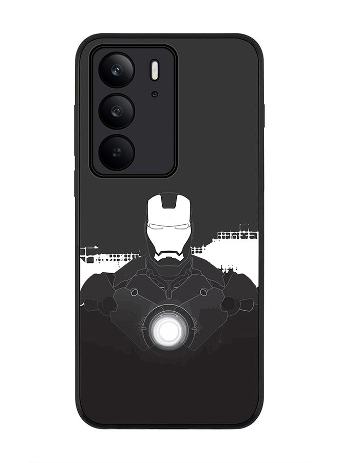 For Realme C75x / C75 4G Case,Slim fit Camera Protection, Shockproof Thin Phone cover  - Iron Man Beam